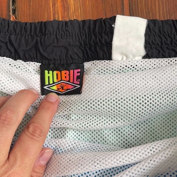 Vintage Hobie lined swim trunks - Picture 3 of 7